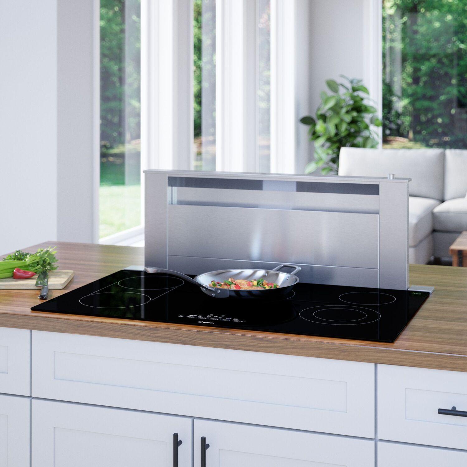 Bosch NET8669UC 800 Series Electric Cooktop 36'' Black, Surface Mount Without Frame Net8669Uc