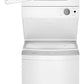 Whirlpool WET4024HW 1.6 Cu.Ft Electric Stacked Laundry Center 6 Wash Cycles And Autodry