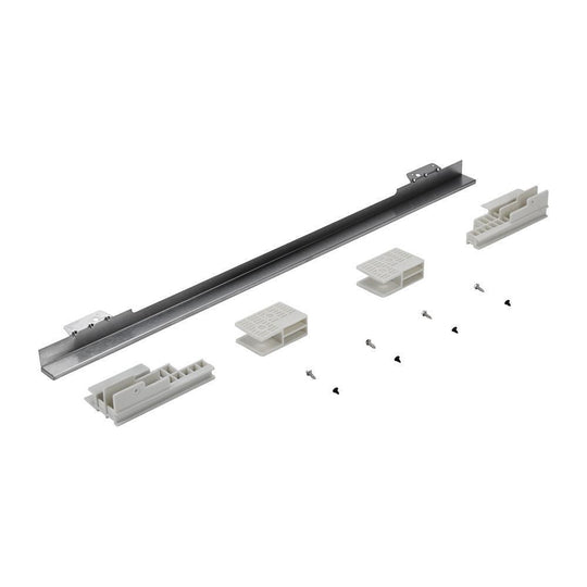 Kitchenaid W11173704 30" Combination Wall Range Flush Installation Trim Kit, Black/Stainless Steel