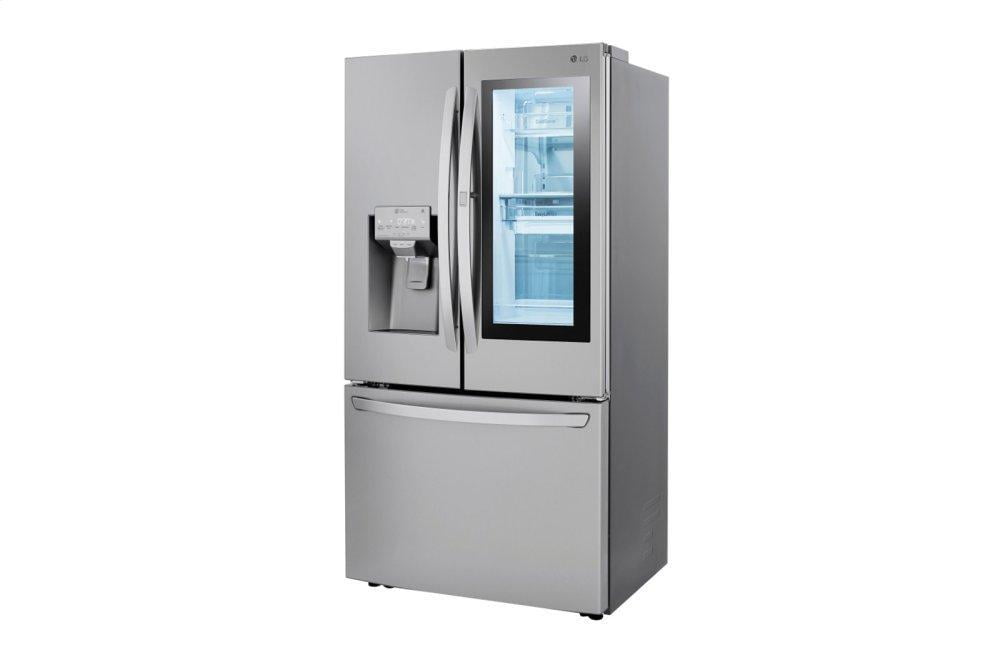 Lg LRFVS3006S 30 Cu. Ft. Smart Wi-Fi Enabled Instaview&#8482; Door-In-Door® Refrigerator With Craft Ice&#8482; Maker