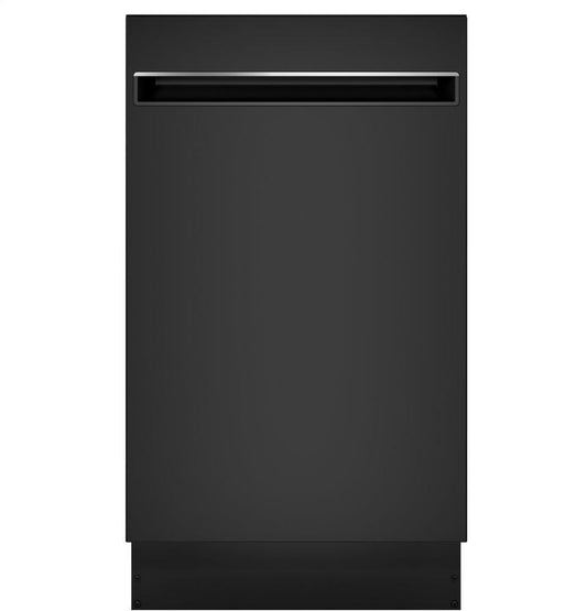 Ge Appliances PDT145SGLBB Ge Profile™ 18" Ada Compliant Stainless Steel Interior Dishwasher With Sanitize Cycle