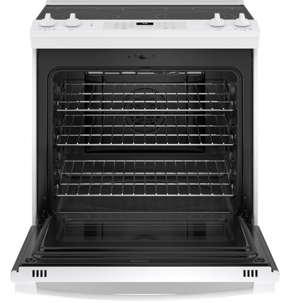 Ge Appliances JS760DPWW Ge® 30" Slide-In Electric Convection Range With No Preheat Air Fry