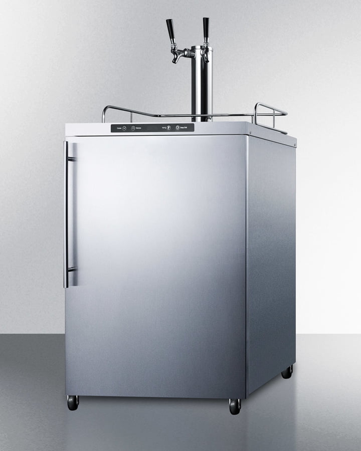 Summit SBC635MOS7HVTWIN 24" Wide Outdoor Kegerator