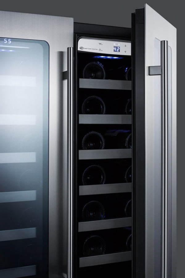 Summit CLFD24WCCSS 24" Wide Built-In Wine Cellar
