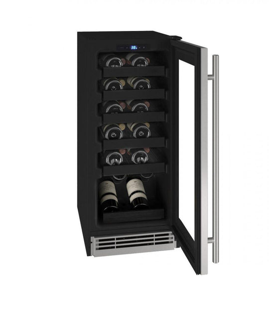 U-Line UHWC115SG01A Hwc115 15" Wine Refrigerator With Stainless Frame Finish (115V/60 Hz Volts /60 Hz Hz)