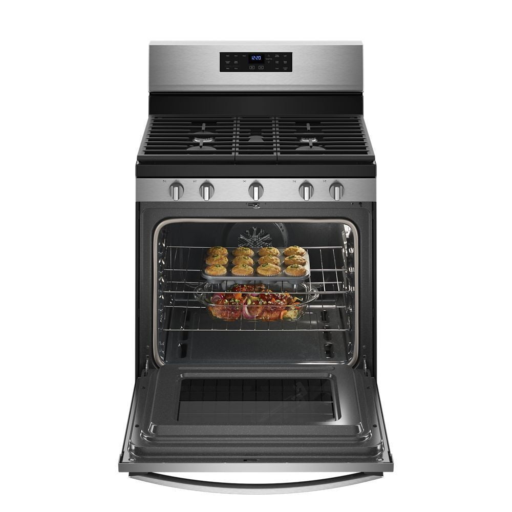 Whirlpool WFG550S0HZ 5.0 Cu. Ft. Whirlpool® Gas Convection Oven With Frozen Bake Technology