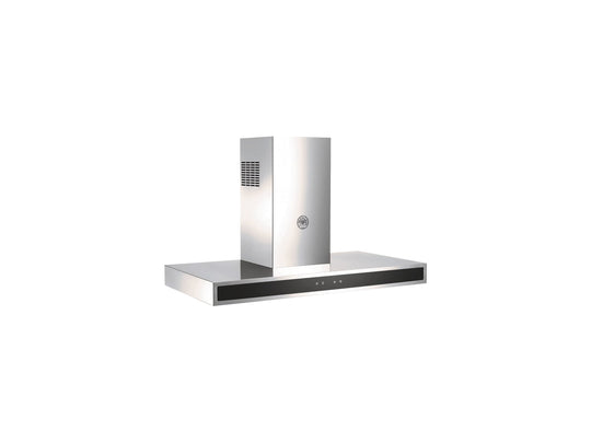 Bertazzoni KG30X 30 Wallmount Hood, Glass Front, 1 Motor 600 Cfm Stainless Steel