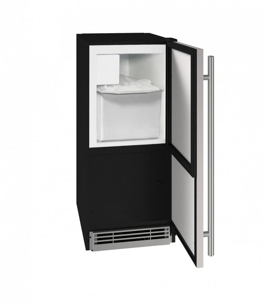 U-Line UHCR115SS01B Hcr115 15" Crescent Ice Maker With Stainless Solid Finish (115 V/60 Hz Volts /60 Hz Hz)