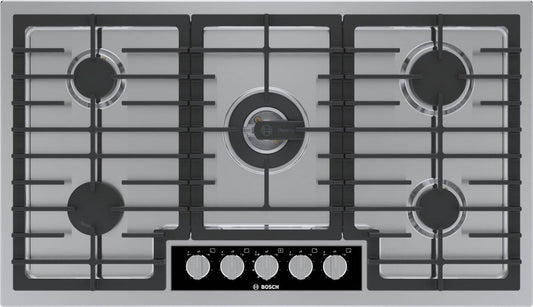 Bosch NGMP658UC Benchmark® Gas Cooktop 36'' Stainless Steel Ngmp658Uc