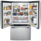 Ge Appliances GNE27JYMFS Ge® Energy Star® 27.0 Cu. Ft. Fingerprint Resistant French-Door Refrigerator