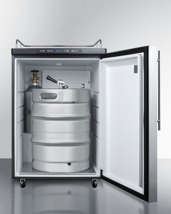 Summit SBC635M7NKSSHV 24" Wide Kegerator