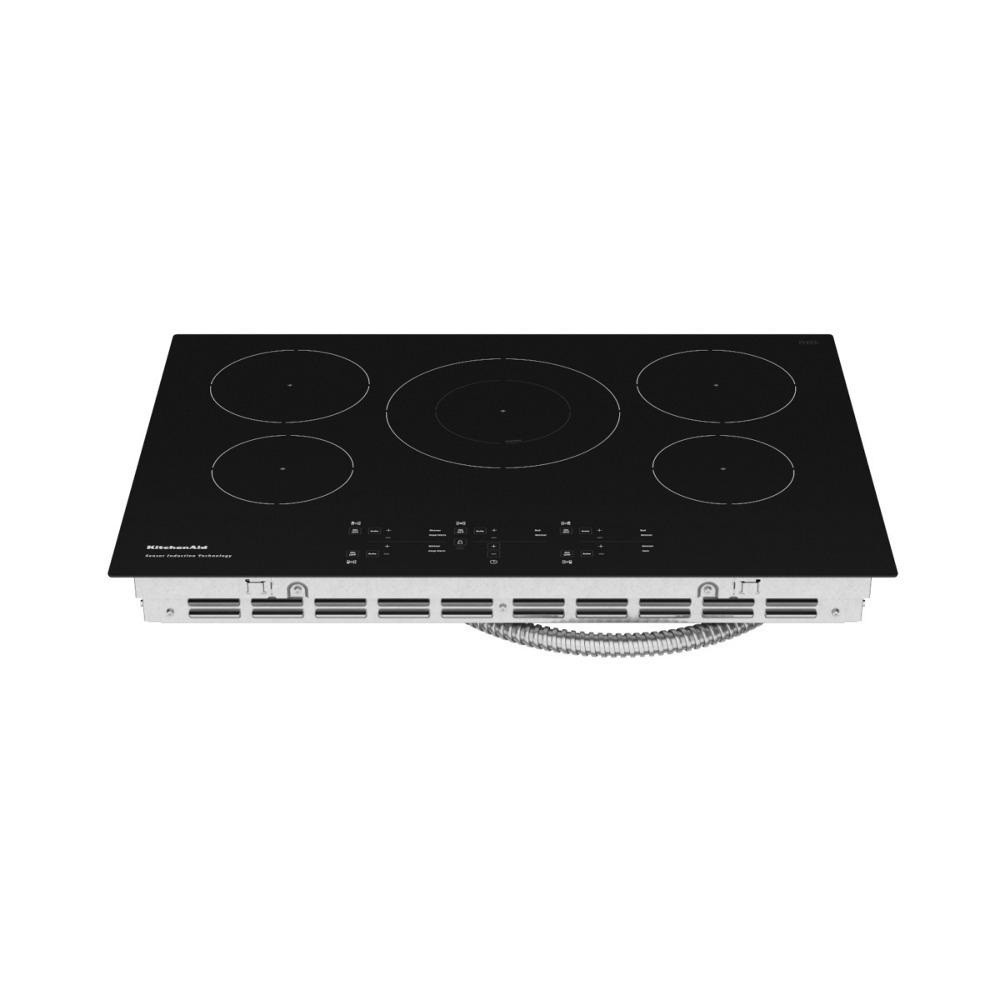 Kitchenaid KCIG550JBL 30-Inch 5-Element Sensor Induction Cooktop