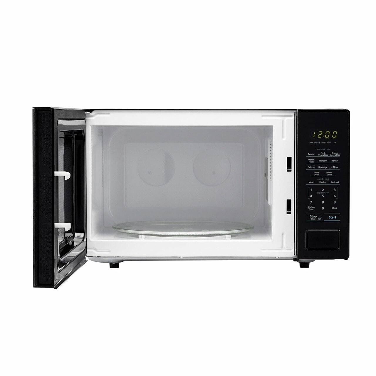 Sharp SMC1131CB 1.1 Cu. Ft. 1000W Sharp Countertop Black Microwave