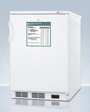 Summit VT65MLGP Freestanding Medical General Purpose All-Freezer Capable Of -25 C Operation With Front-Mounted Lock