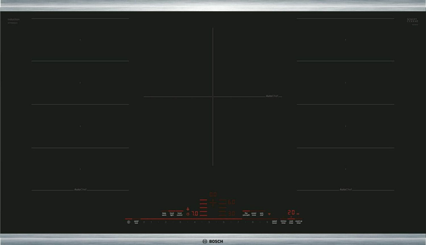 Bosch NITP669SUC Benchmark® Induction Cooktop 36'' Black Nitp669Suc
