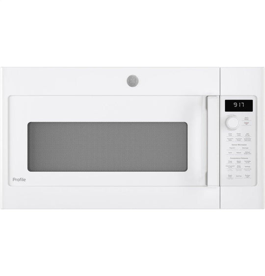 Ge Appliances PVM9179DKWW Ge Profile™ 1.7 Cu. Ft. Convection Over-The-Range Microwave Oven