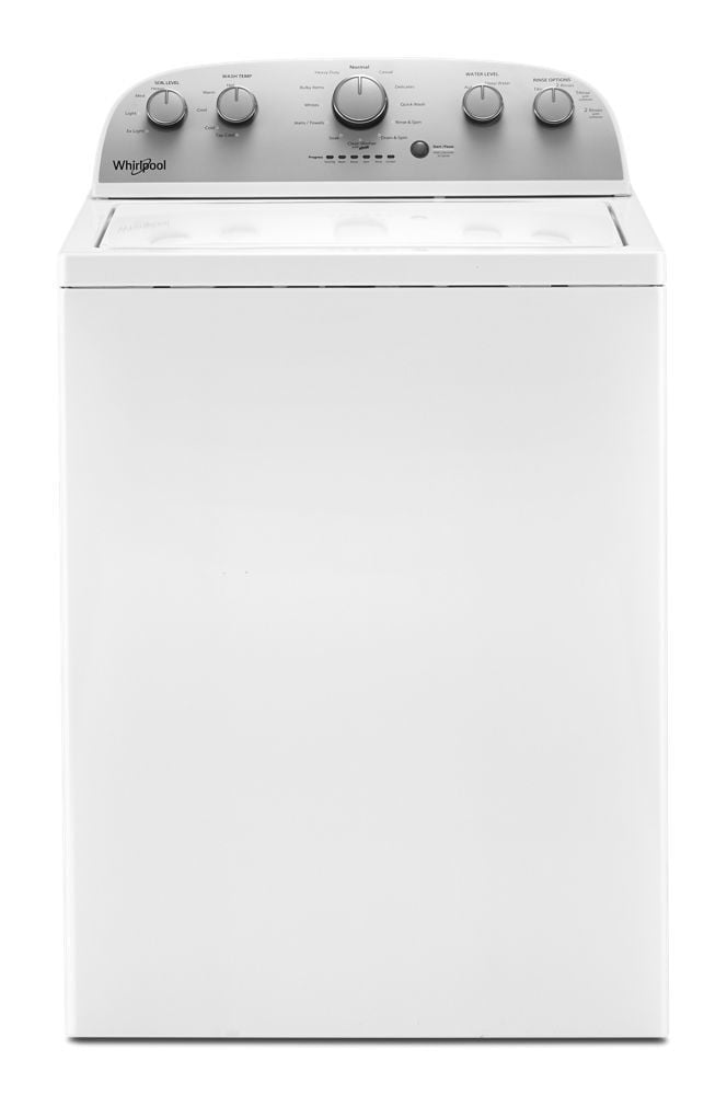 Whirlpool WTW5005KW 4.2 Cu. Ft. High-Efficiency Top Load Washer With Agitator