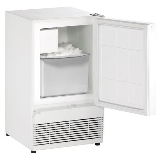 U-Line UBI98W00A Bi98 15" Crescent Ice Maker With White Solid Finish (115 V/60 Hz Volts /60 Hz Hz)