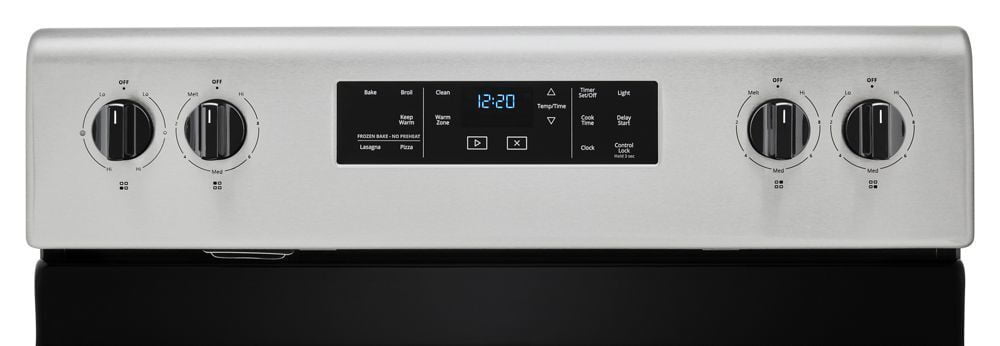 Whirlpool WFE515S0JS 5.3 Cu. Ft. WhirlpoolÂ® Electric Range With Frozen Bake Technology