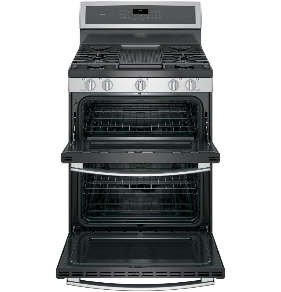 Ge Appliances PGB960SEJSS Ge Profile™ 30" Free-Standing Gas Double Oven Convection Range