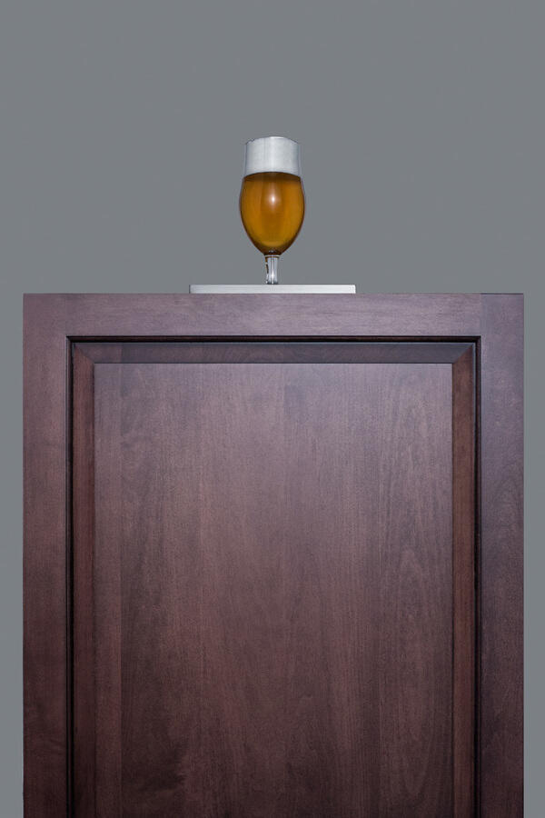 Summit SBC58BBINKIFADA Built-In Undercounter Ada Height Commercially Listed Beer Dispenser With Panel-Ready Door And Black Cabinet; No Tapping Equipment Included