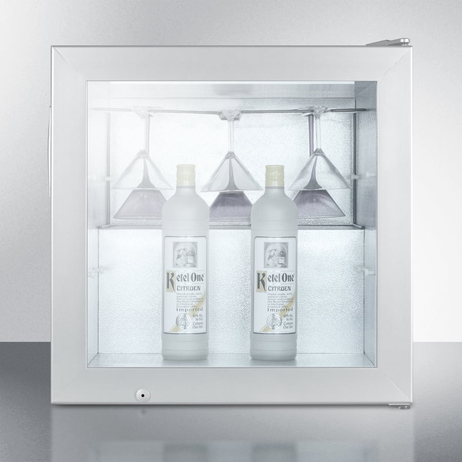 Summit SCFU386CSSVK Compact Vodka Chiller