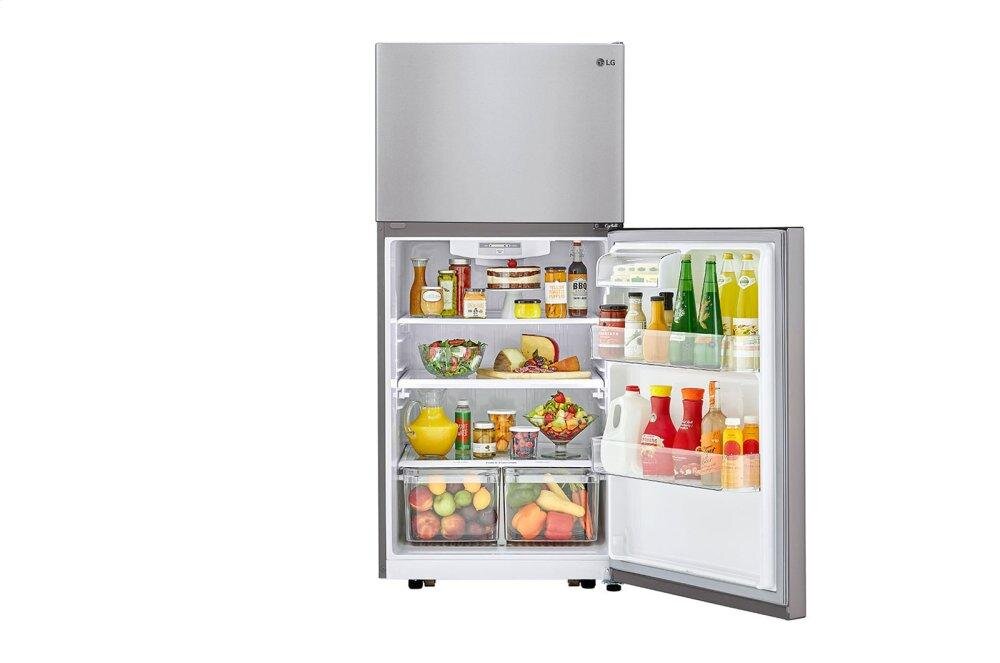 Lg LTCS20020S 20 Cu. Ft. Top Freezer Refrigerator