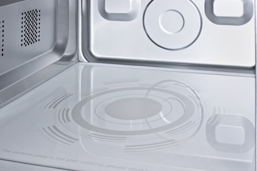 Summit SCM1000SS Commercially Approved Microwave With Stainless Steel Exterior And Interior