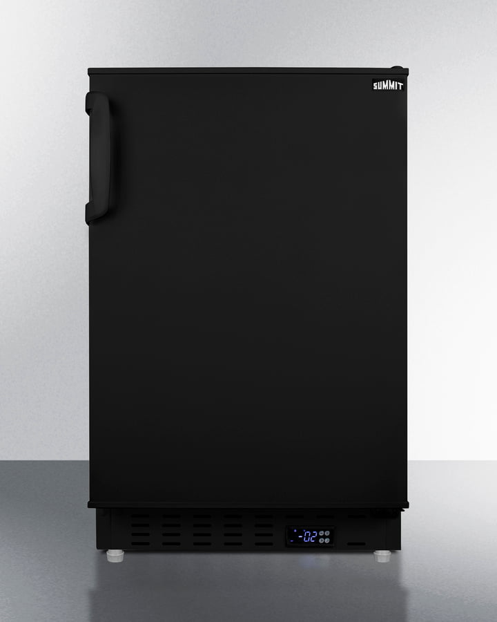 Summit ALFZ37B 20" Wide Built-In All-Freezer, Ada Compliant