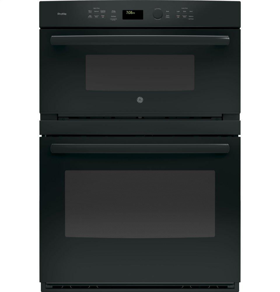 Ge Appliances PT7800DHBB Ge Profile™ 30" Built-In Combination Convection Microwave/Convection Wall Oven
