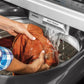 Ge Appliances GTW845CSNWS Ge® 5.0 Cu. Ft. Capacity Smart Washer With Sanitize W/Oxi And Smartdispense