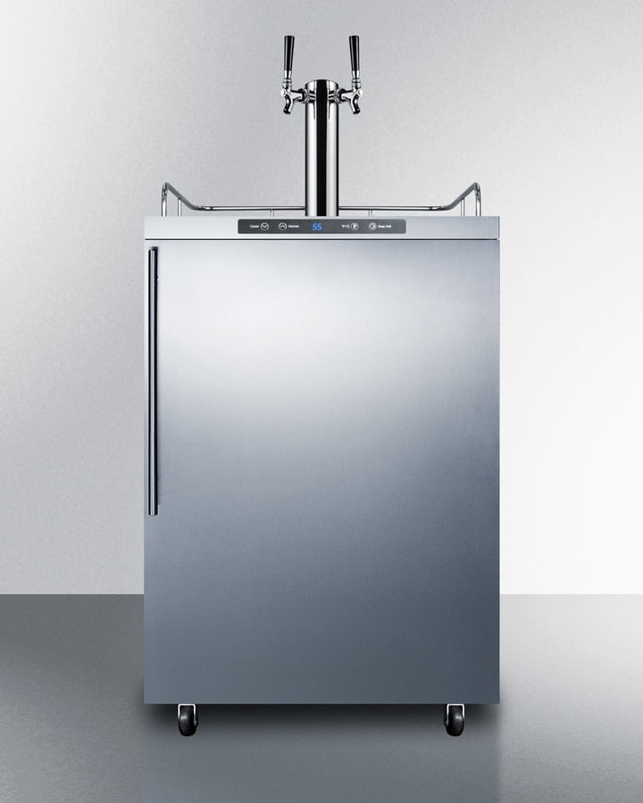 Summit SBC635MOSHVTWIN 24" Wide Outdoor Kegerator