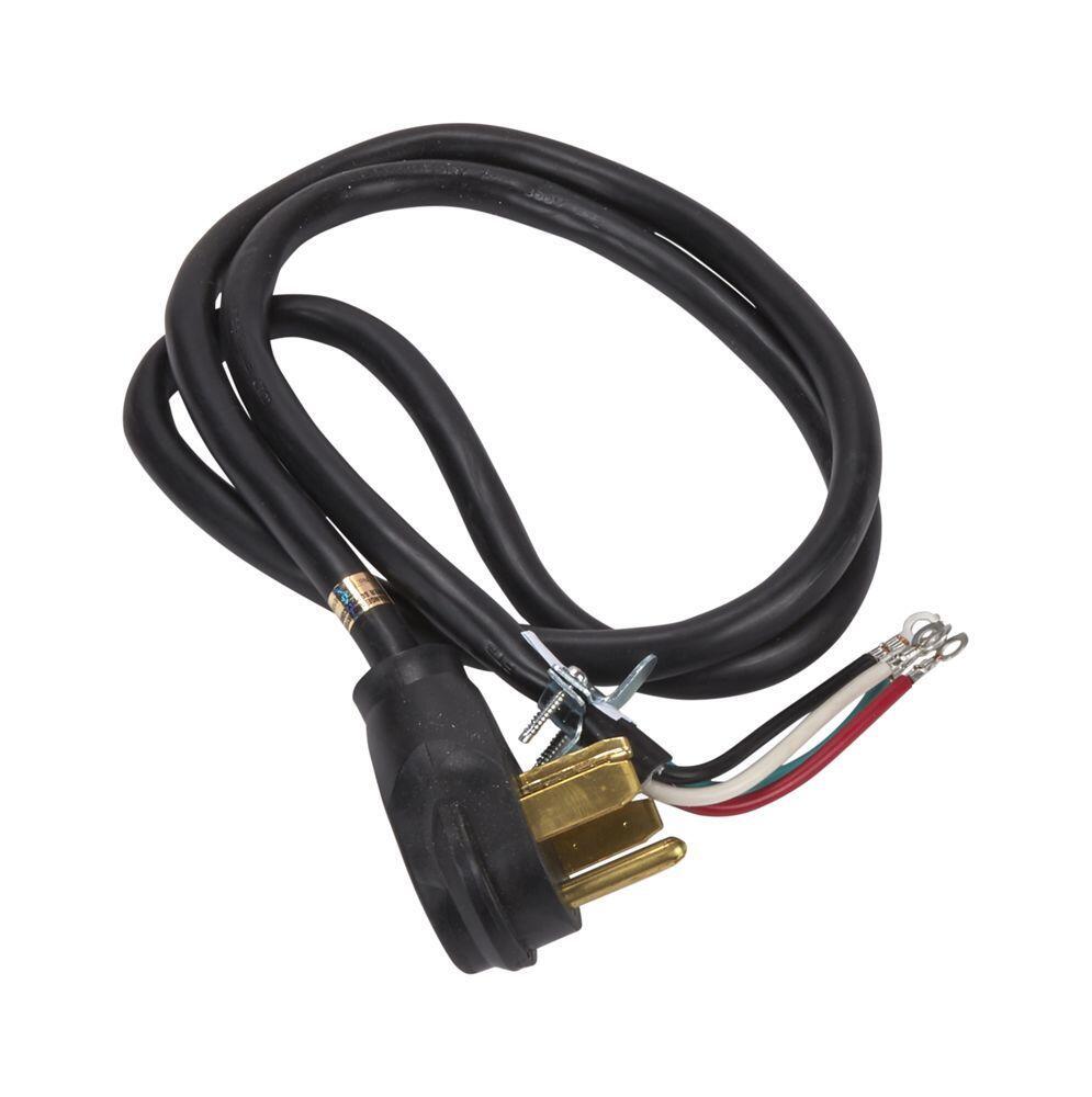 Maytag PT600L Electric Dryer Power Cord - Black