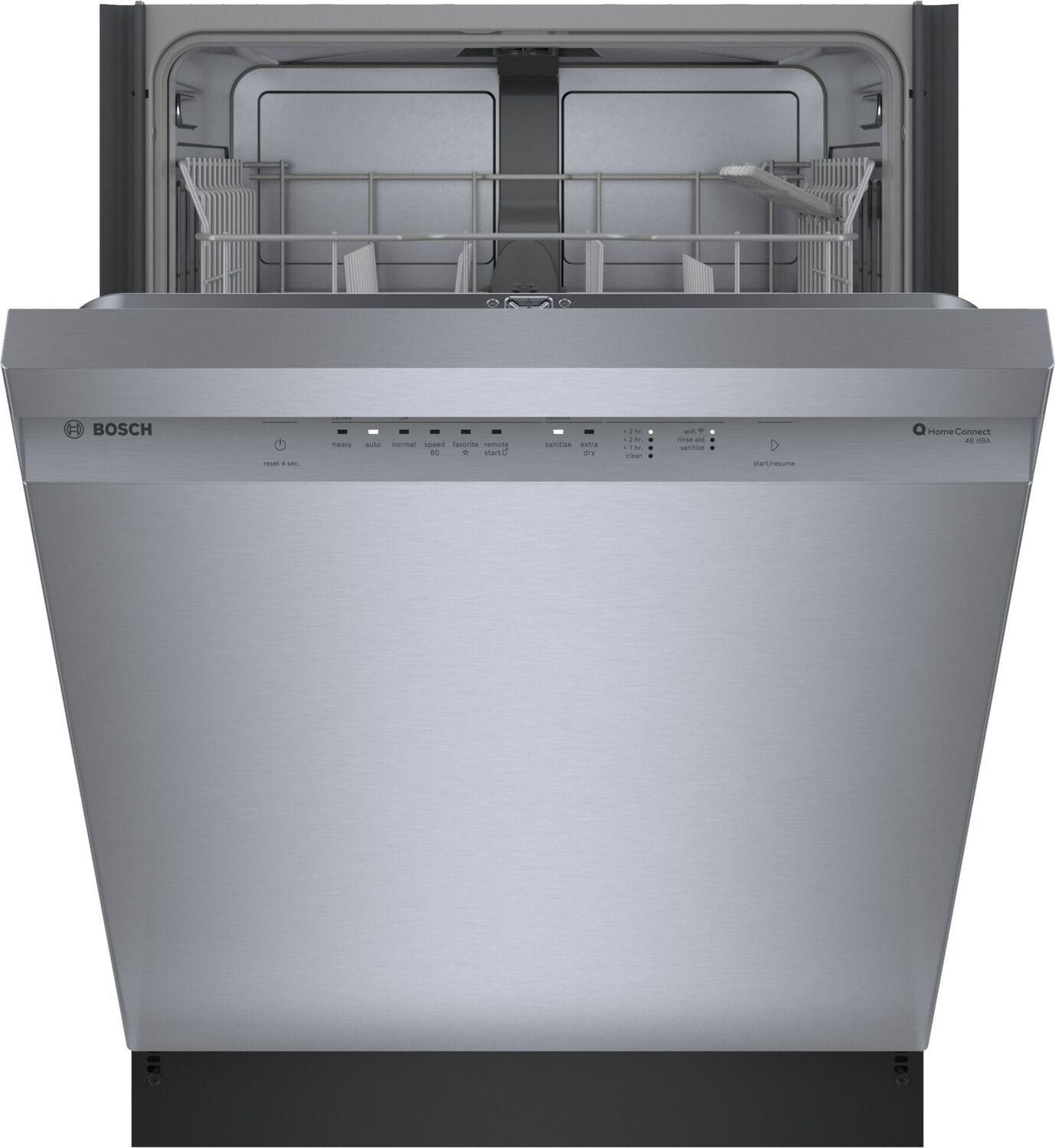 Bosch SHE4AEM5N 100 Plus Dishwasher 24" Stainless Steel