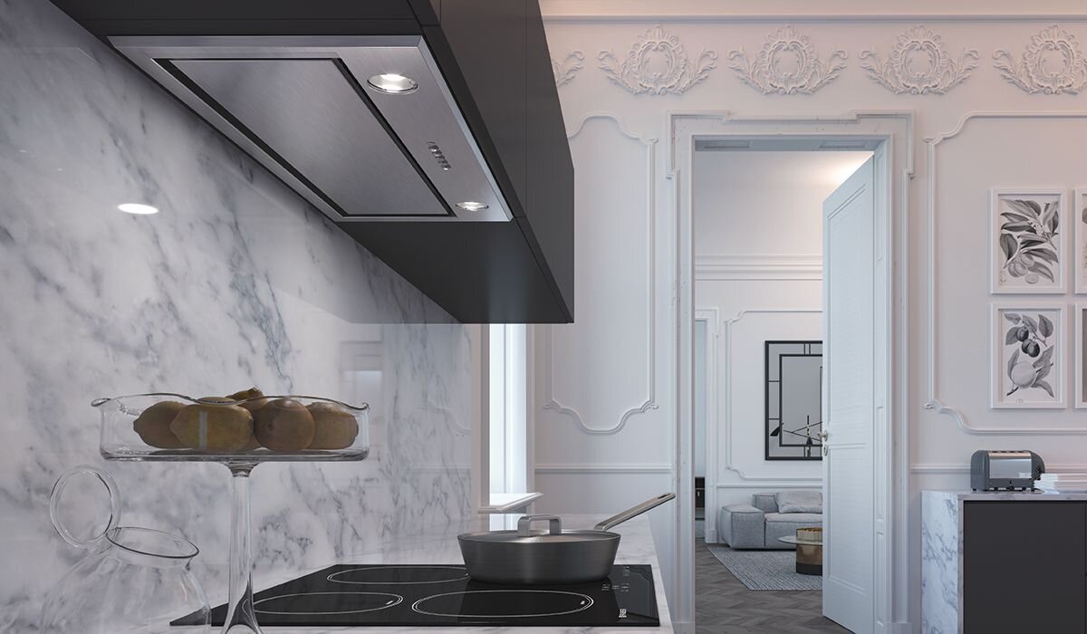 Faber INLX35SSV 35" Insert Hood With Variable Air Management