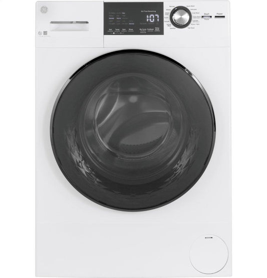Ge Appliances GFW148SSMWW Ge® 24" 2.4 Cu. Ft. Energy Star® Front Load Washer With Steam