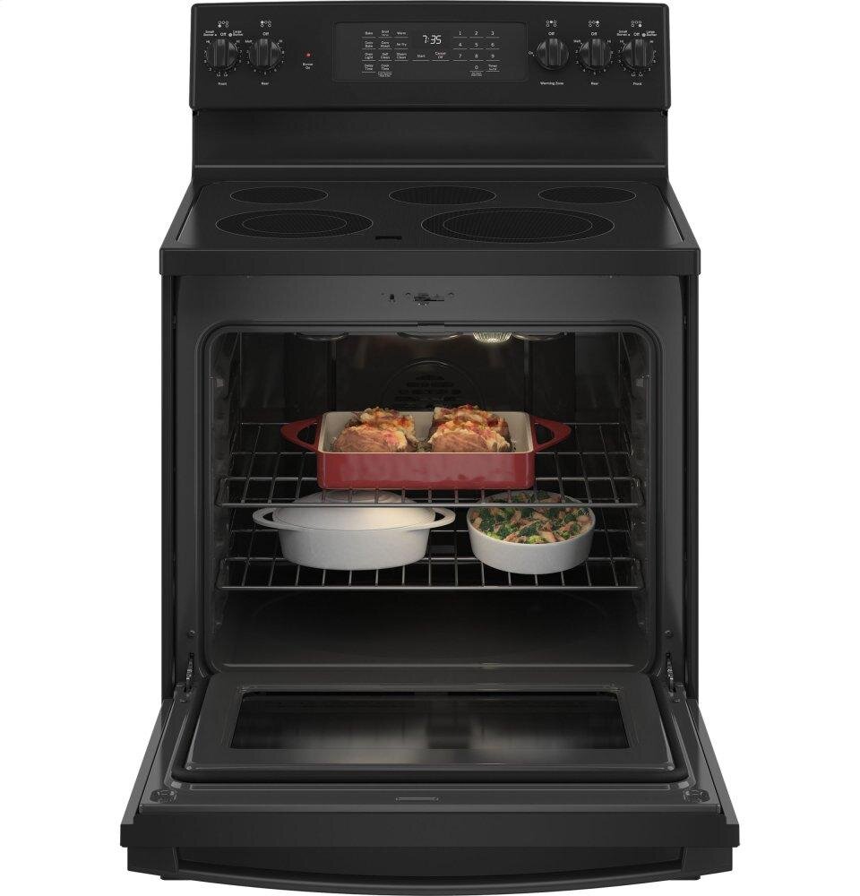 Ge Appliances JB735DPBB Ge® 30" Free-Standing Electric Convection Range With No Preheat Air Fry