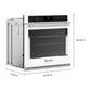 Kitchenaid KOES530PWH Kitchenaid® Single Wall Ovens With Air Fry Mode