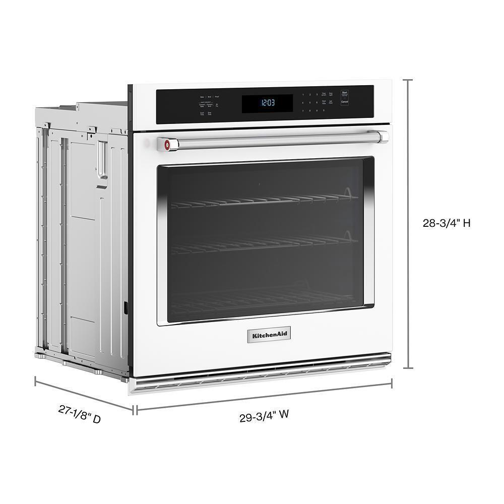 Kitchenaid KOES530PWH Kitchenaid® Single Wall Ovens With Air Fry Mode