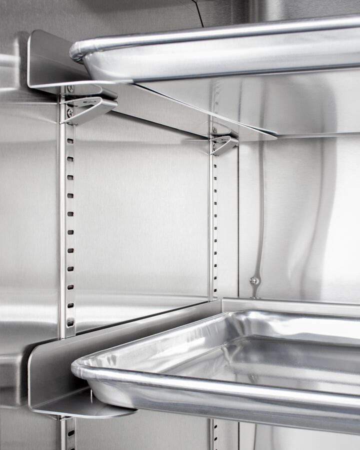 Summit SCR611GLOSRI 24" Wide Outdoor Mini Reach-In Beverage Center With Dolly