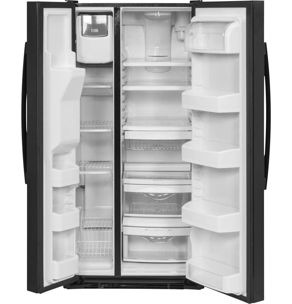 Ge Appliances GSE23GGKBB Ge® Energy Star® 23.2 Cu. Ft. Side-By-Side Refrigerator