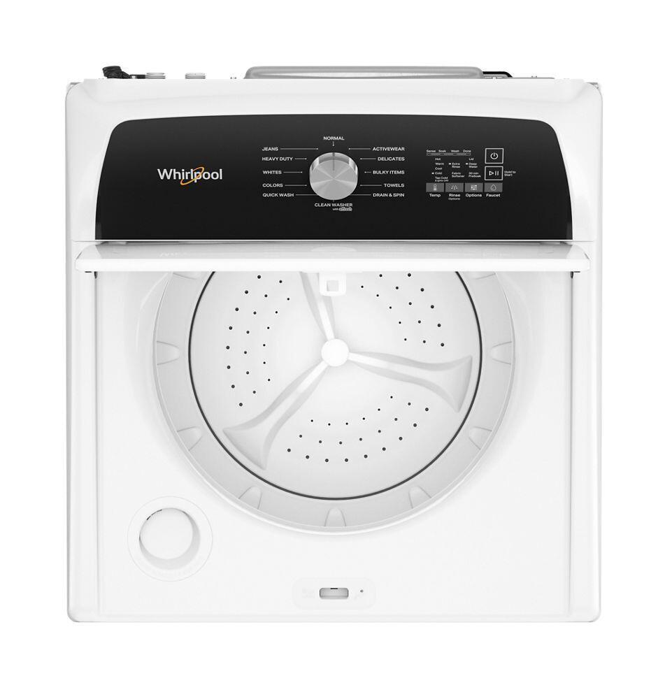 Whirlpool WTW5010LW 4.6 Cu. Ft. Top Load Impeller Washer With Built-In Faucet