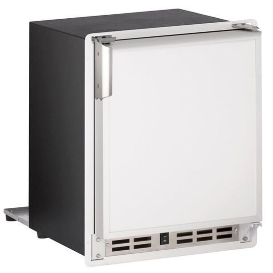 U-Line ULNSP18FCW20A 14" Crescent Ice Maker With White Solid Finish (230 V/50 Hz Volts /50 Hz Hz)