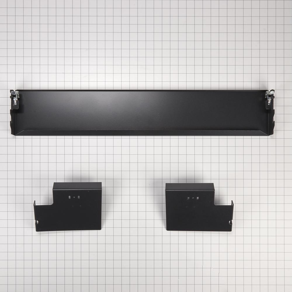 Jennair W10663562 36" Refrigerator Armoire Style Door Panel Kit, Obsidian