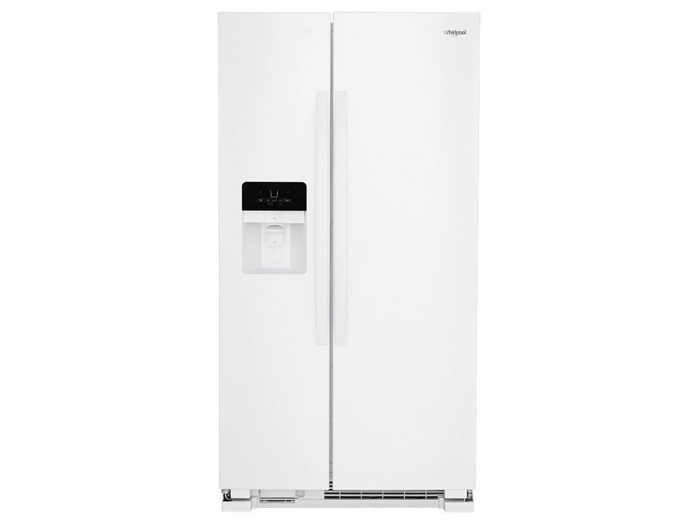 Whirlpool WRS335SDHW 36-Inch Wide Side-By-Side Refrigerator - 25 Cu. Ft.