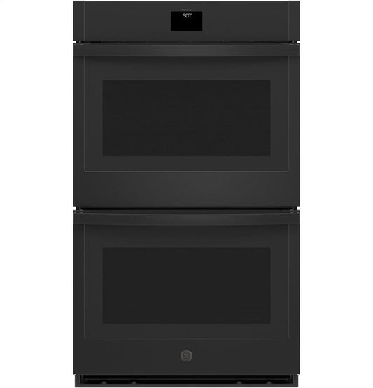 Ge Appliances JTD5000DNBB Ge® 30" Smart Built-In Self-Clean Convection Double Wall Oven With Never Scrub Racks