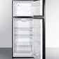 Summit FF1119B Energy Star Qualified Ada Compliant Refrigerator-Freezer In Black With Frost-Free Operation