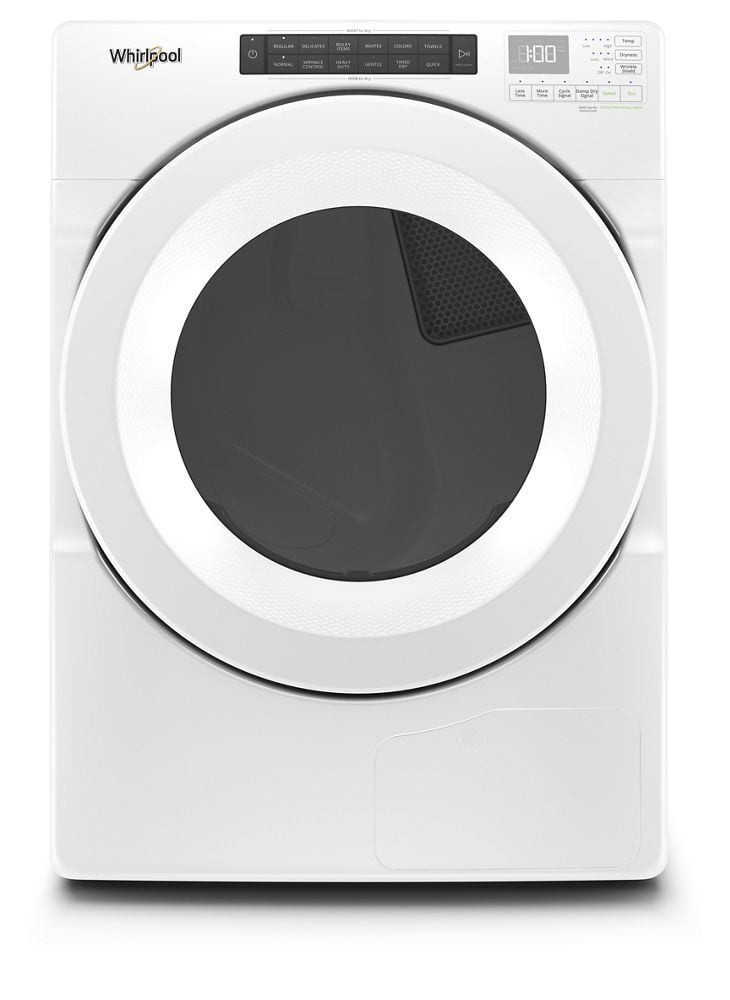 Whirlpool WHD560CHW 7.4 Cu.Ft Front Load Heat Pump Dryer With Intiutitive Touch Controls, Advanced Moisture Sensing