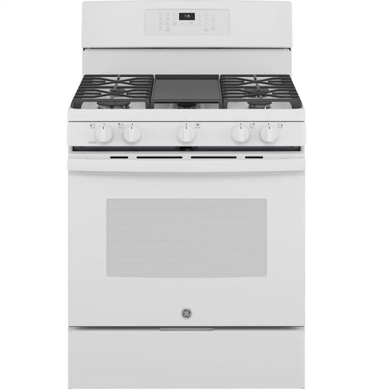 Ge Appliances JGB735DPWW Ge® 30" Free-Standing Gas Convection Range With No Preheat Air Fry