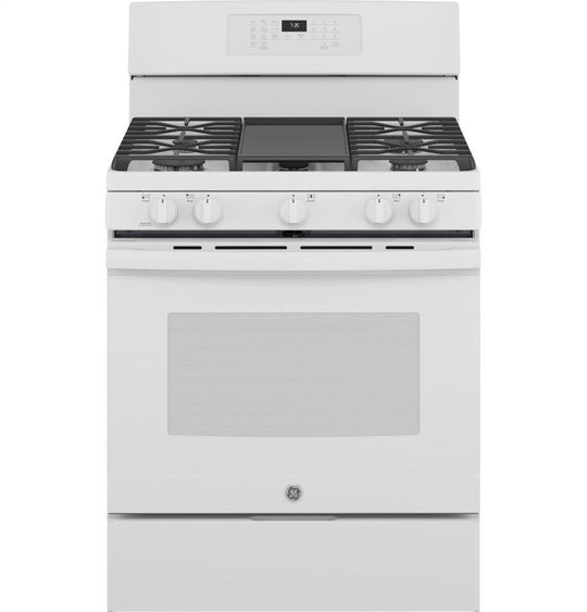 Ge Appliances JGB735DPWW Ge® 30" Free-Standing Gas Convection Range With No Preheat Air Fry